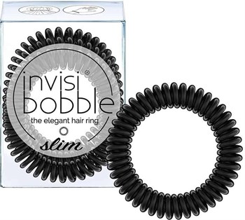 Invisibobble SLIM True Black - резинка для волос черный (3 шт.) 332862690 - фото 4607