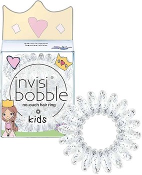 Invisibobble KIDS Princess Sparkle - детская резинка для волос прозрачный с блестками (3 шт.) 332862736 - фото 4611