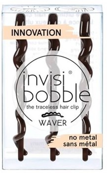 Invisibobble WAVER Pretty Dark - Заколка коричневая (3 шт.) 332863379 - фото 4641