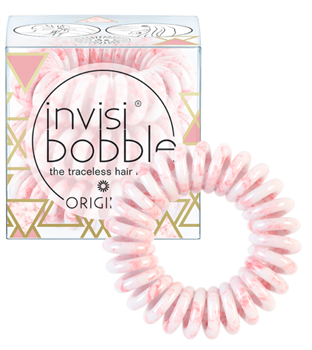 Invisibobble ORIGINAL Pinkerbell - Резинка-браслет для волос розовый мрамор (3 шт.) 332872681 - фото 4750