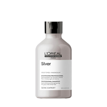 Шампунь для седых волос LOREAL PROFESSIONNEL  SILVER 300 мл 2415 - фото 5782