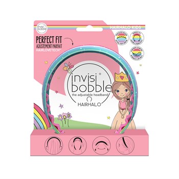 Ободок для волос invisibobble KIDS HAIRHALO Rainbow Crown 2525 - фото 6157