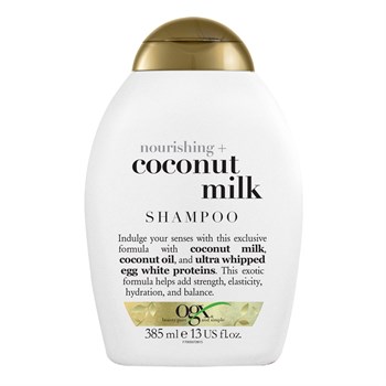 Питательный шампунь с кокосовым молоком OGX Nourishing Coconut Milk Shampoo 385 мл 2597 - фото 6365