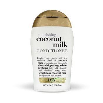 Питательный кондиционер с кокосовым молоком тревел формат OGX Travelsize Nourishing Coconut Milk Conditioner 88 мл 2600 - фото 6367