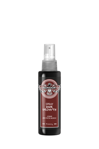 KONDOR Grooming Спрей для роста волос Spray hair growth 100мл 2861 - фото 6925