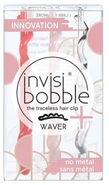 Invisibobble WAVER PLUS I Lava You More - Заколка коралловый/розовый/прозрачный (3 шт.)