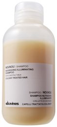 Питательный шампунь для уплотнения волос Davines Nounou shampoo  75 мл 336231379