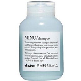 Защитный шампунь для сохранения косметического цвета волос Davines Minu shampoo  75 мл