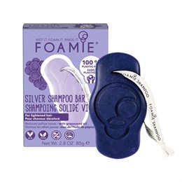 Foamie  Silver Linings Твердый шампунь для светлых волос 80 гр