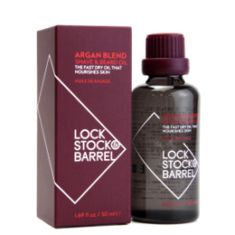 Аргановое масло для бритья и ухода за бородой ock Stock Barrel Argan blend shave oil 50 мл