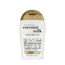 Питательный шампунь с кокосовым молоком тревел формат OGX Travelsize Nourishing Coconut Milk Shampoo 88,7 мл