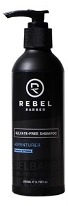 Бессульфатный шампунь для волос  Rebel Barber Adventurer Daily Shampoo 200 мл