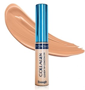 Enough Консилер для лица коллаген  Collagen cover tip concealer SPF36/PA+++ (03),9г